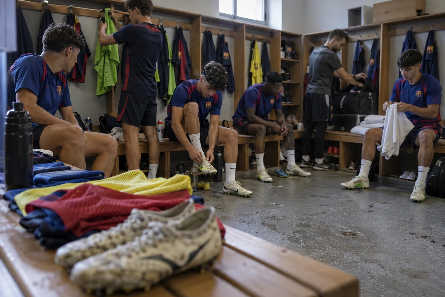 Fire landslagsspillere tilbake for Barcelona